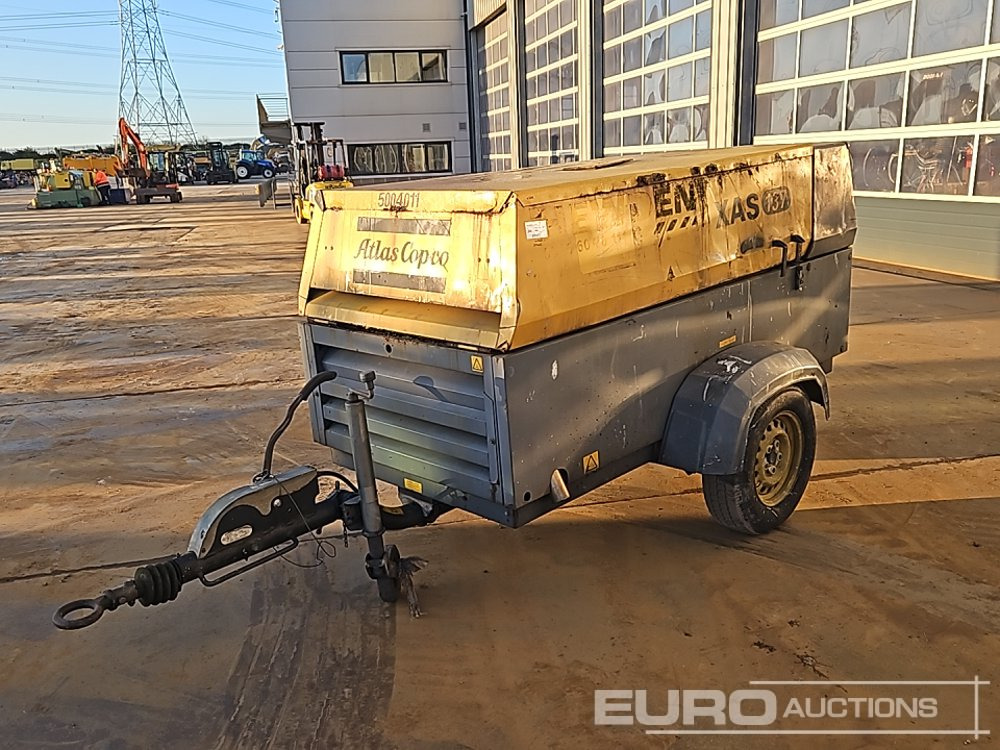 Atlas Copco XAS137DD - מדחס אוויר: תמונה 1 Atlas Copco XAS137DD - מדחס אוויר: תמונה 1