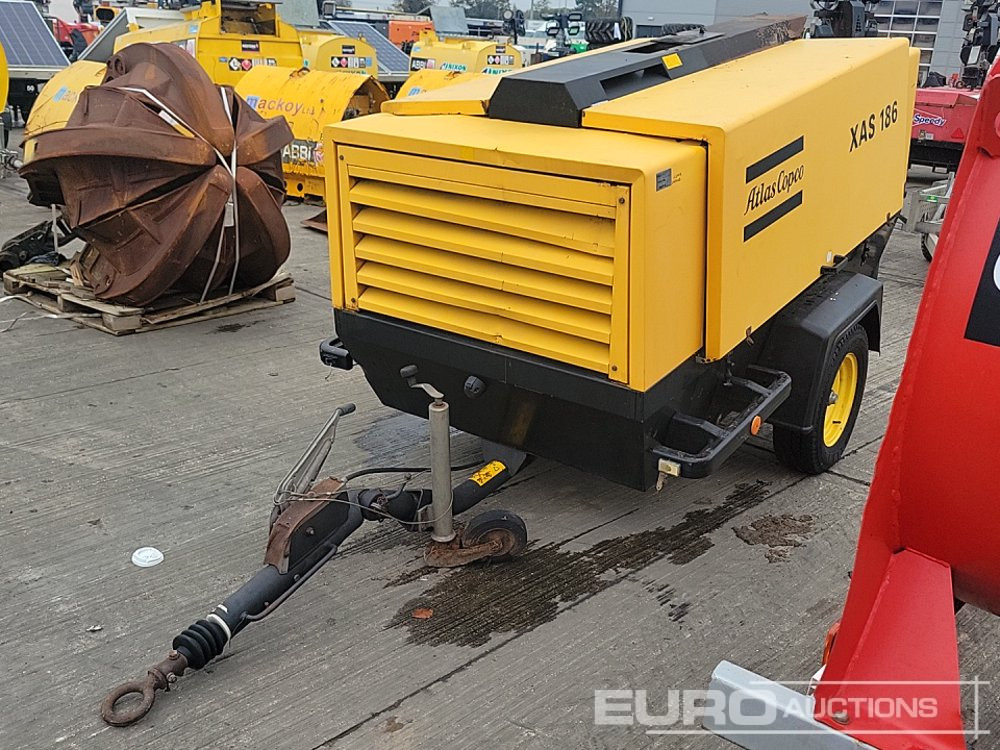 Atlas Copco XAS186DD - מדחס אוויר: תמונה 1 Atlas Copco XAS186DD - מדחס אוויר: תמונה 1