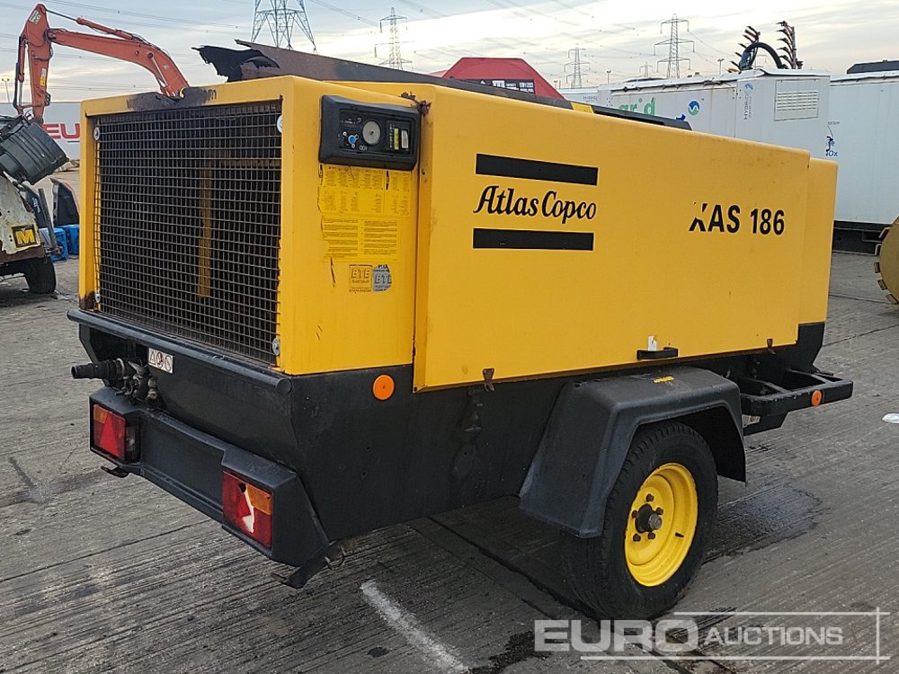 Atlas Copco XAS186DD - מדחס אוויר: תמונה 5 Atlas Copco XAS186DD - מדחס אוויר: תמונה 5