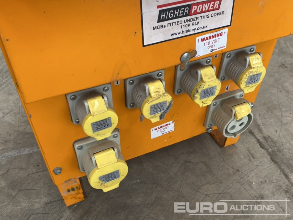 ציוד בנייה Blakley 10Kva 110 Volt Site Transformer: תמונה 9