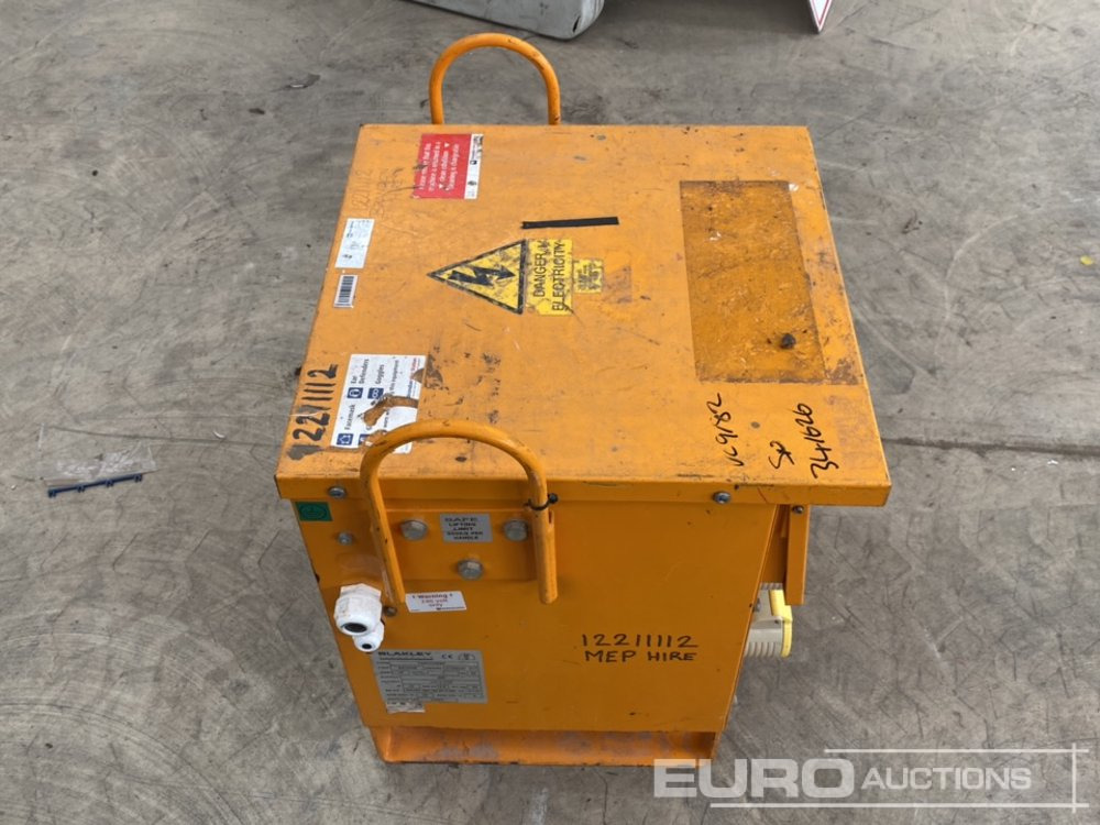 ציוד בנייה Blakley 10Kva 110 Volt Site Transformer: תמונה 8