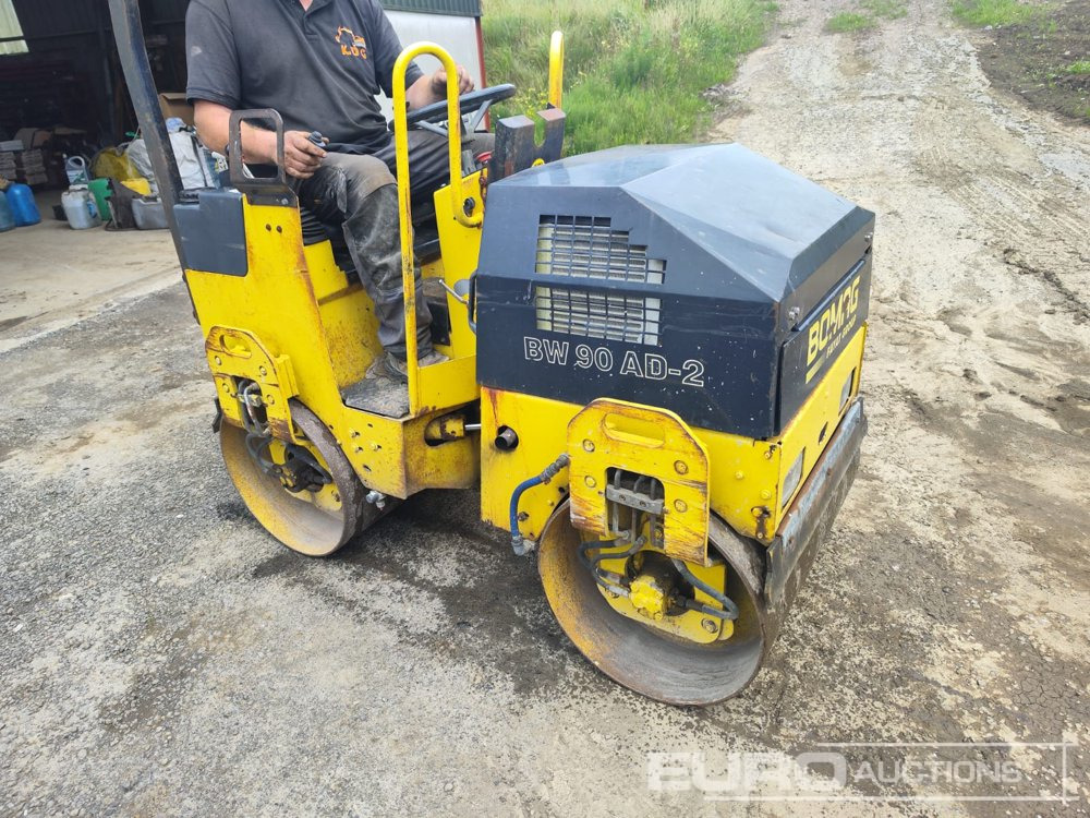 Bomag BW90AD-2 - רולר: תמונה 3 Bomag BW90AD-2 - רולר: תמונה 3