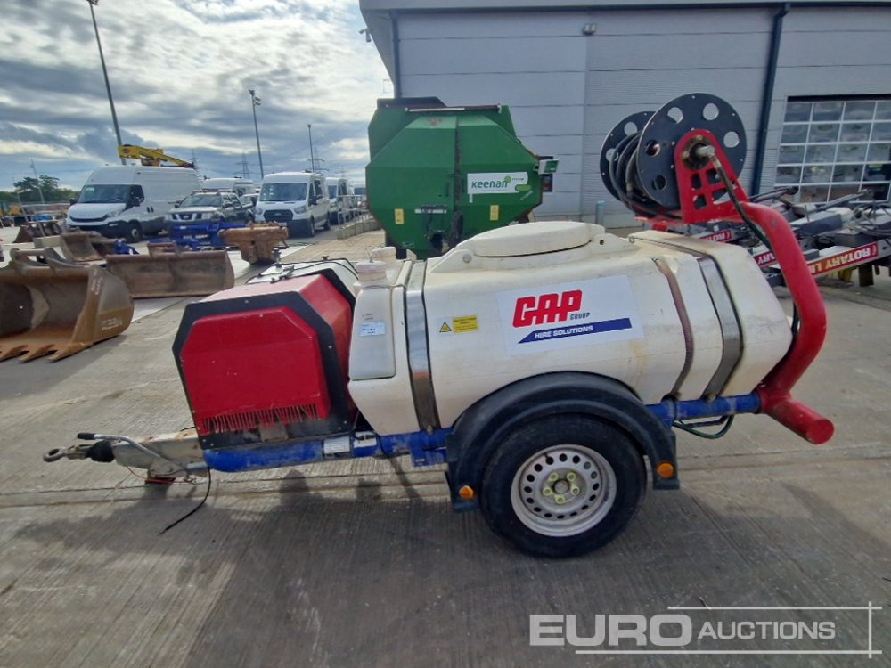 Brendon Bowsers Single Axle Plastic Water Bowser, Diesel Pressure Washer - מכונת לניקוי בלחץ: תמונה 2 Brendon Bowsers Single Axle Plastic Water Bowser, Diesel Pressure Washer - מכונת לניקוי בלחץ: תמונה 2