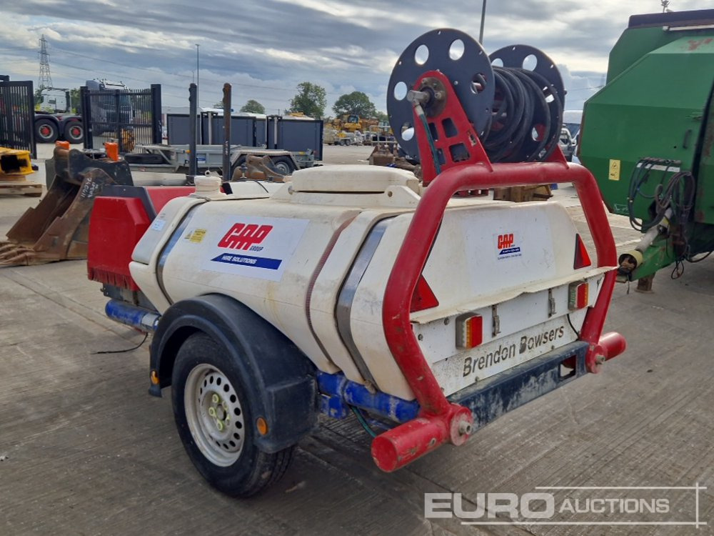 Brendon Bowsers Single Axle Plastic Water Bowser, Diesel Pressure Washer - מכונת לניקוי בלחץ: תמונה 3 Brendon Bowsers Single Axle Plastic Water Bowser, Diesel Pressure Washer - מכונת לניקוי בלחץ: תמונה 3