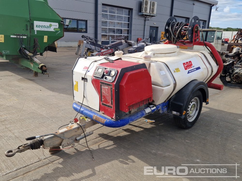 Brendon Bowsers Single Axle Plastic Water Bowser, Diesel Pressure Washer - מכונת לניקוי בלחץ: תמונה 1 Brendon Bowsers Single Axle Plastic Water Bowser, Diesel Pressure Washer - מכונת לניקוי בלחץ: תמונה 1