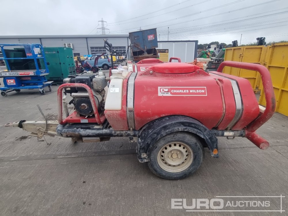 Brendon Bowsers Sngle Axle Plastic Water Bowser, Yanmar Pressure Washer - מכונת לניקוי בלחץ: תמונה 2 Brendon Bowsers Sngle Axle Plastic Water Bowser, Yanmar Pressure Washer - מכונת לניקוי בלחץ: תמונה 2