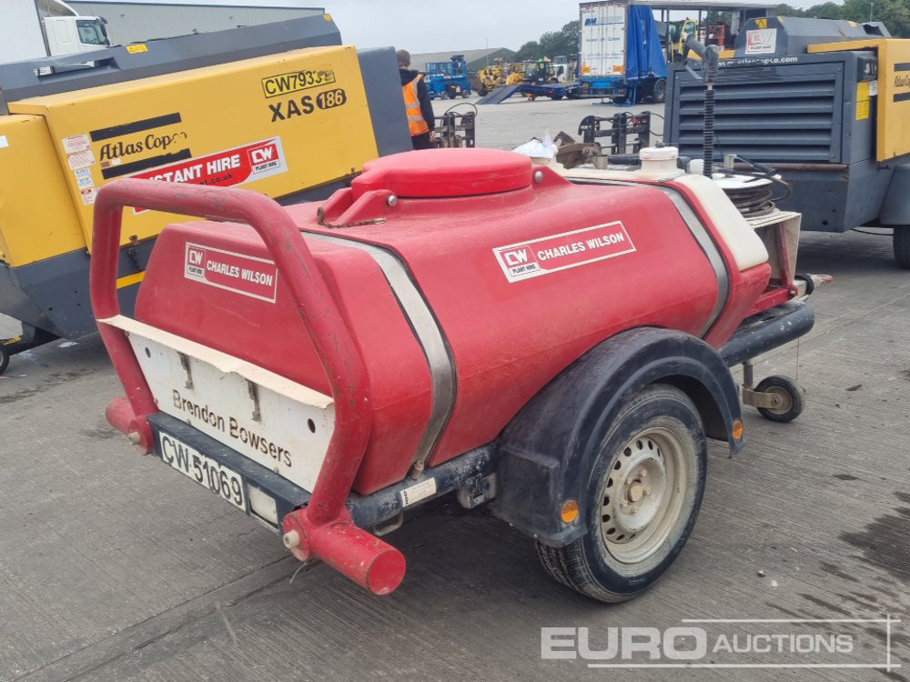 Brendon Bowsers Sngle Axle Plastic Water Bowser, Yanmar Pressure Washer - מכונת לניקוי בלחץ: תמונה 5 Brendon Bowsers Sngle Axle Plastic Water Bowser, Yanmar Pressure Washer - מכונת לניקוי בלחץ: תמונה 5