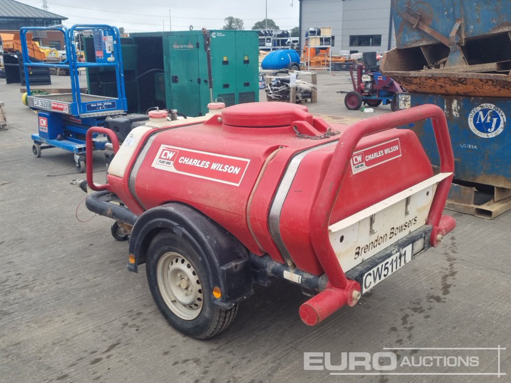 Brendon Bowsers Sngle Axle Plastic Water Bowser, Yanmar Pressure Washer - מכונת לניקוי בלחץ: תמונה 3 Brendon Bowsers Sngle Axle Plastic Water Bowser, Yanmar Pressure Washer - מכונת לניקוי בלחץ: תמונה 3