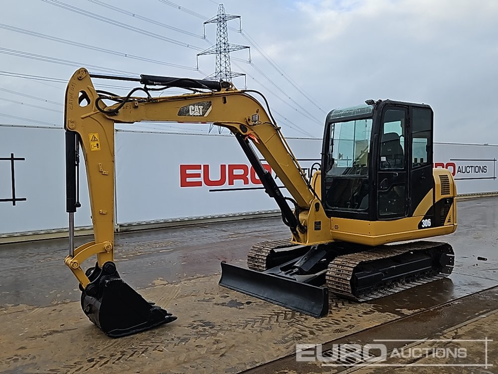 CAT 306 - מיני מחפר: תמונה 1 CAT 306 - מיני מחפר: תמונה 1