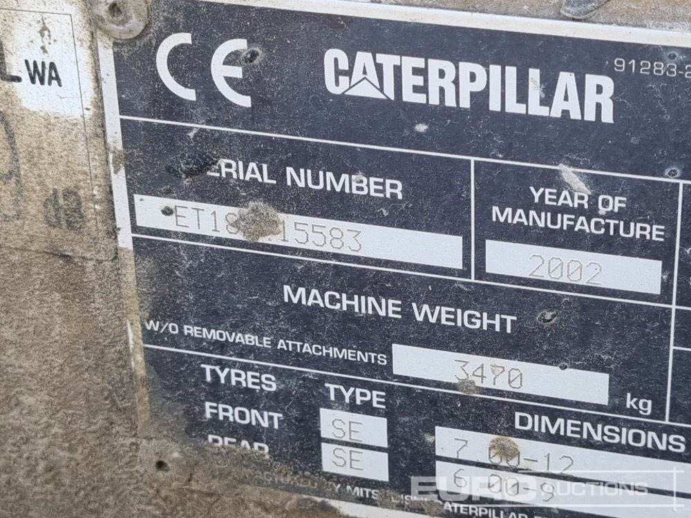 מלגזת סולר CAT DP20KMC: תמונה 25