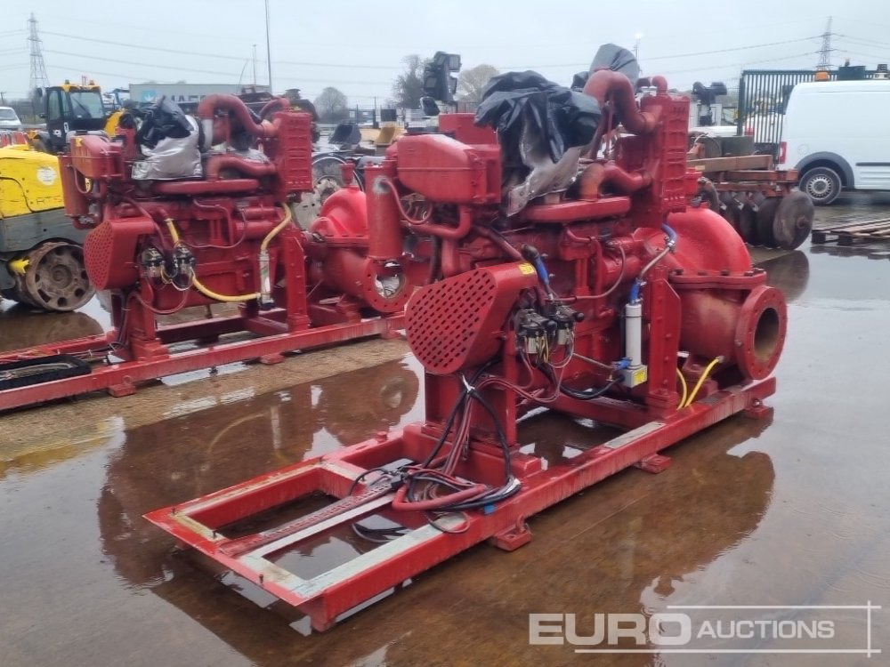 Clarke 8" Water Pump, John Deere Engine - משאבת מים: תמונה 5 Clarke 8" Water Pump, John Deere Engine - משאבת מים: תמונה 5