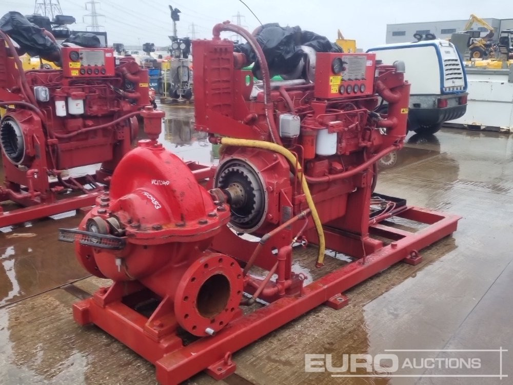 Clarke 8" Water Pump, John Deere Engine - משאבת מים: תמונה 1 Clarke 8" Water Pump, John Deere Engine - משאבת מים: תמונה 1