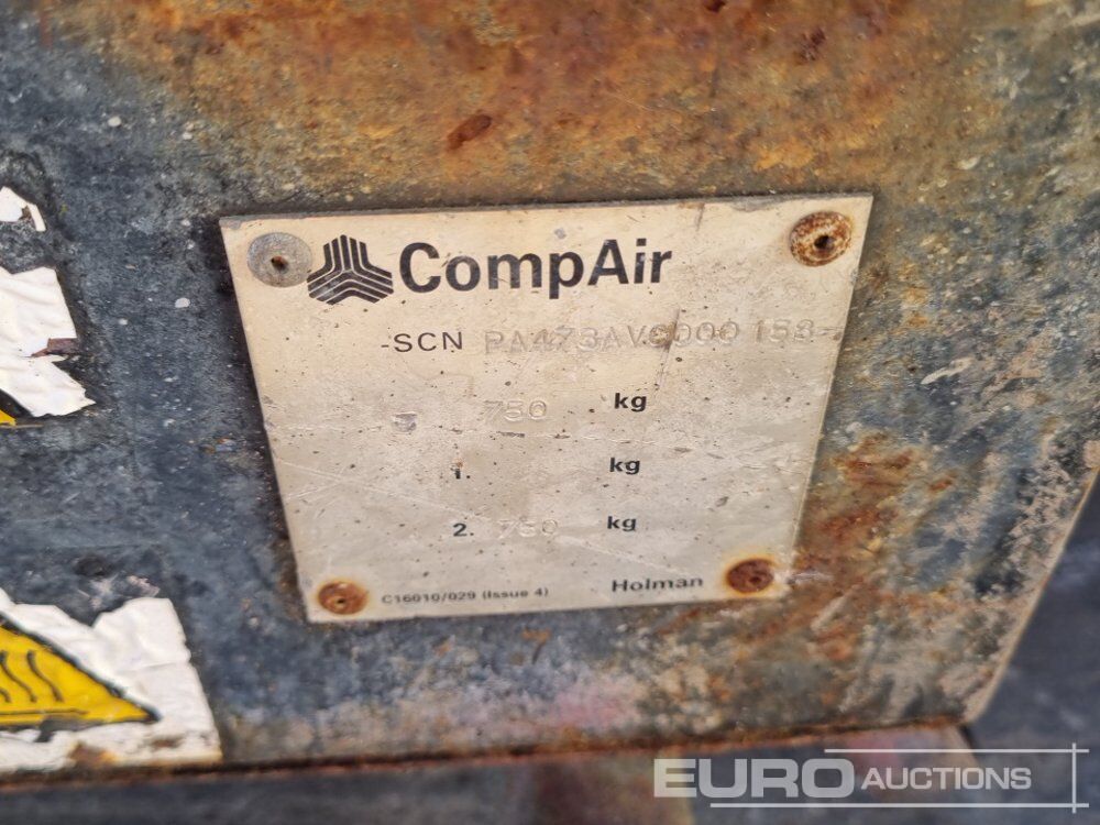מדחס אוויר Comp Air Compressor (Engine Missing), Atlas Copco Single Axle Compressor (Engine Missing), Comp Air Single Axle Compressor (Engine Missing): תמונה 32 מדחס אוויר Comp Air Compressor (Engine Missing), Atlas Copco Single Axle Compressor (Engine Missing), Comp Air Single Axle Compressor (Engine Missing): תמונה 32