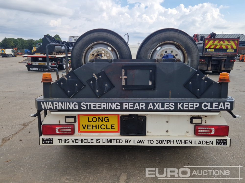 Crane Fruehauf 74 Ton 5 Axle Low Loader Trailer, Rear Steer - סמיטריילר עם מטען נמוך: תמונה 4 Crane Fruehauf 74 Ton 5 Axle Low Loader Trailer, Rear Steer - סמיטריילר עם מטען נמוך: תמונה 4