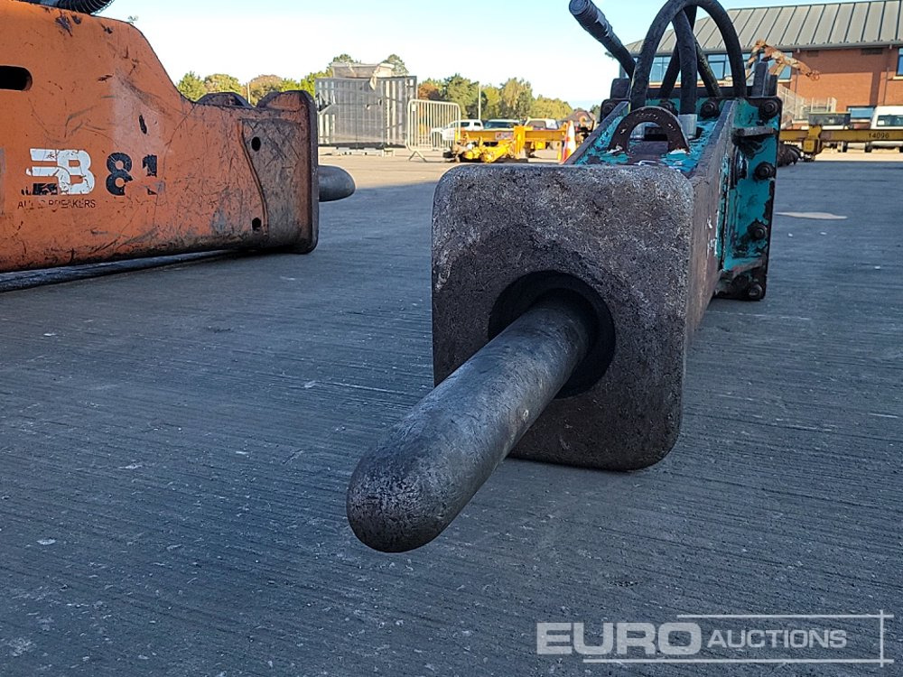 פטיש הידרולי Demaco Hydraulic Breaker 65mm Pin to suit 13 Ton Excavator: תמונה 9