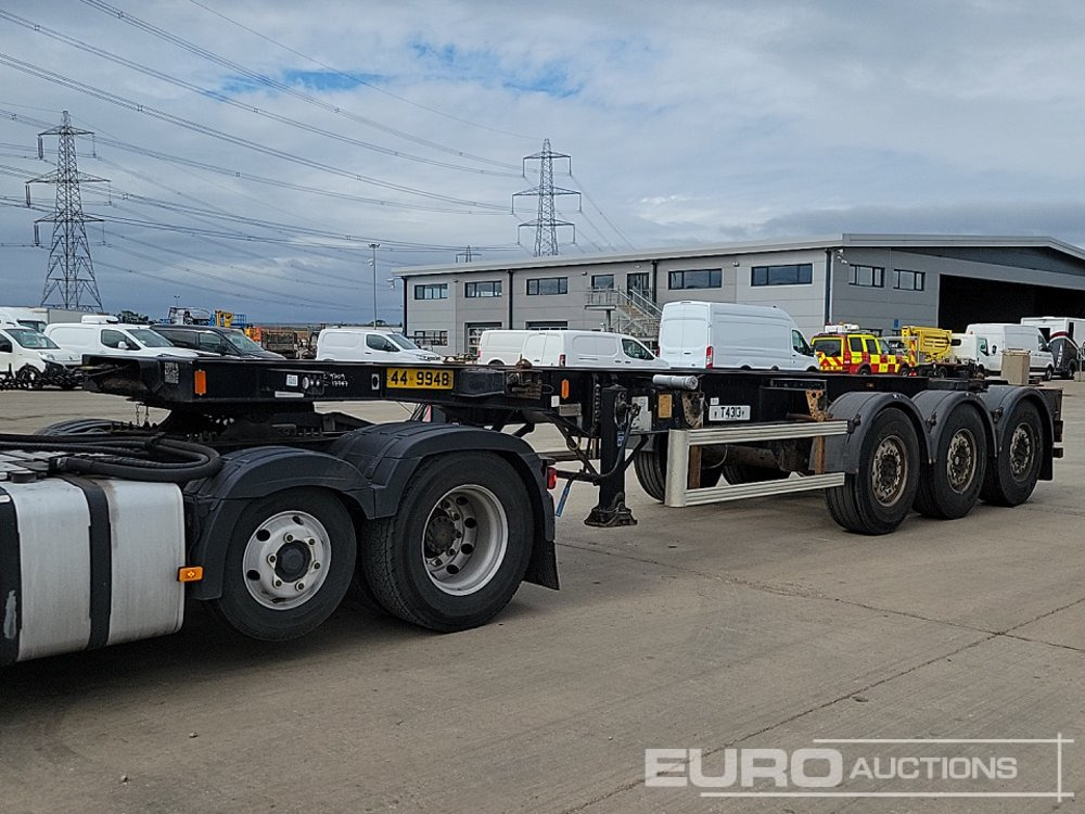 Dennison Trailers SKELETAL ISO TANK - סמיטריילר צד נופל/ שטוח: תמונה 1 Dennison Trailers SKELETAL ISO TANK - סמיטריילר צד נופל/ שטוח: תמונה 1