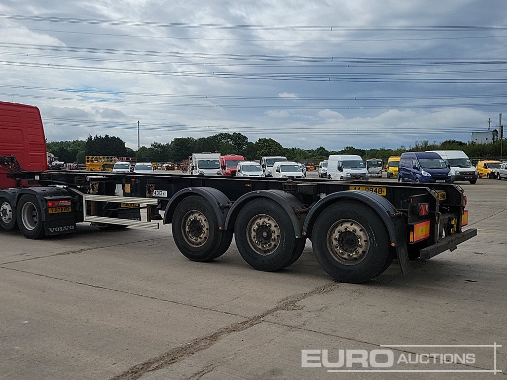 Dennison Trailers SKELETAL ISO TANK - סמיטריילר צד נופל/ שטוח: תמונה 3 Dennison Trailers SKELETAL ISO TANK - סמיטריילר צד נופל/ שטוח: תמונה 3