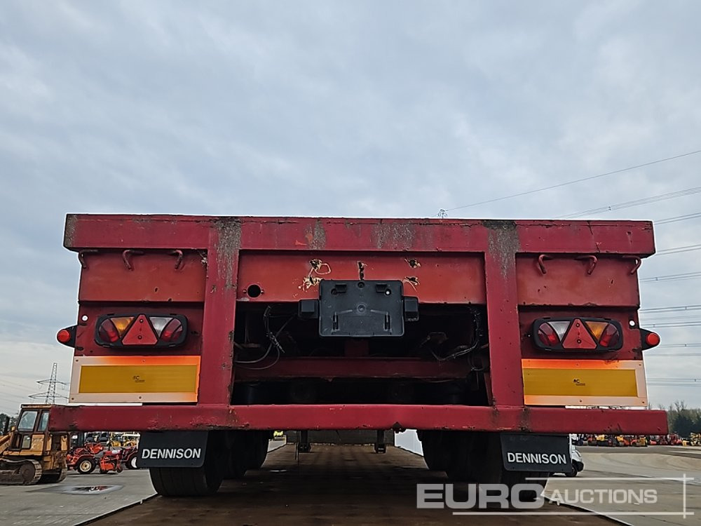 Dennison Trailers Tri Axle Extendable Flat Bed Trailer - סמיטריילר צד נופל/ שטוח: תמונה 4 Dennison Trailers Tri Axle Extendable Flat Bed Trailer - סמיטריילר צד נופל/ שטוח: תמונה 4