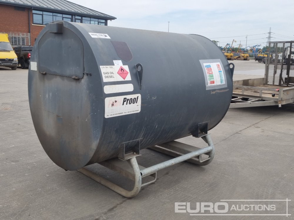 Fuel Proof 2000 Litre Bunded Fuel bowser, Eletric Pump, Fuel Meter - מכל אחסון: תמונה 1 Fuel Proof 2000 Litre Bunded Fuel bowser, Eletric Pump, Fuel Meter - מכל אחסון: תמונה 1