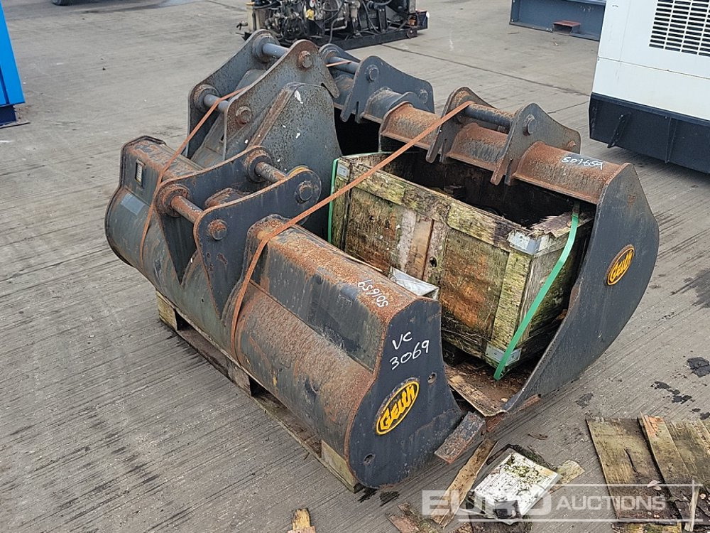 Geith 60" Ditching, 18", 24", 36" Digging Bucket & QH 45mm Pin to suit 4-6 Ton Excavator - דלי: תמונה 1 Geith 60" Ditching, 18", 24", 36" Digging Bucket & QH 45mm Pin to suit 4-6 Ton Excavator - דלי: תמונה 1