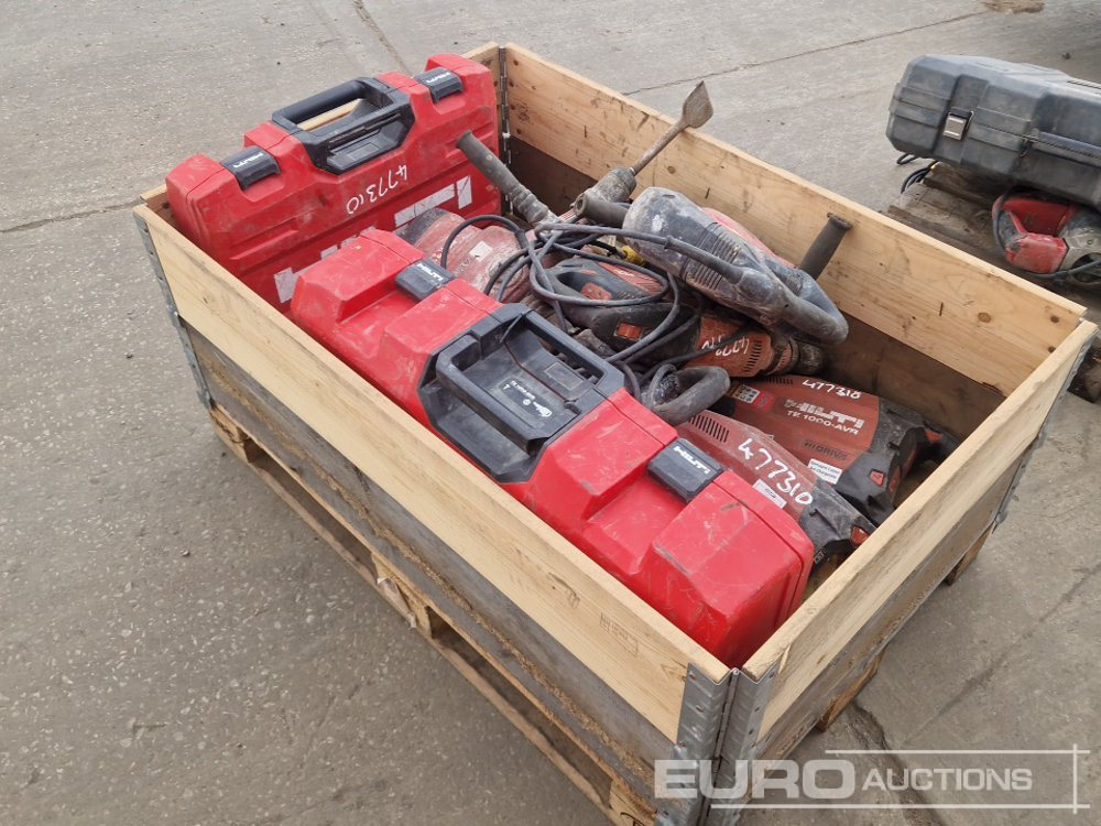 Hilti 110 Volt TE1000 Breaker (5 of), TE80 Hammer Drill/Breaker (2 of), TE60 Hammer Drill/Breaker (2 of) - ציוד בנייה: תמונה 5 Hilti 110 Volt TE1000 Breaker (5 of), TE80 Hammer Drill/Breaker (2 of), TE60 Hammer Drill/Breaker (2 of) - ציוד בנייה: תמונה 5