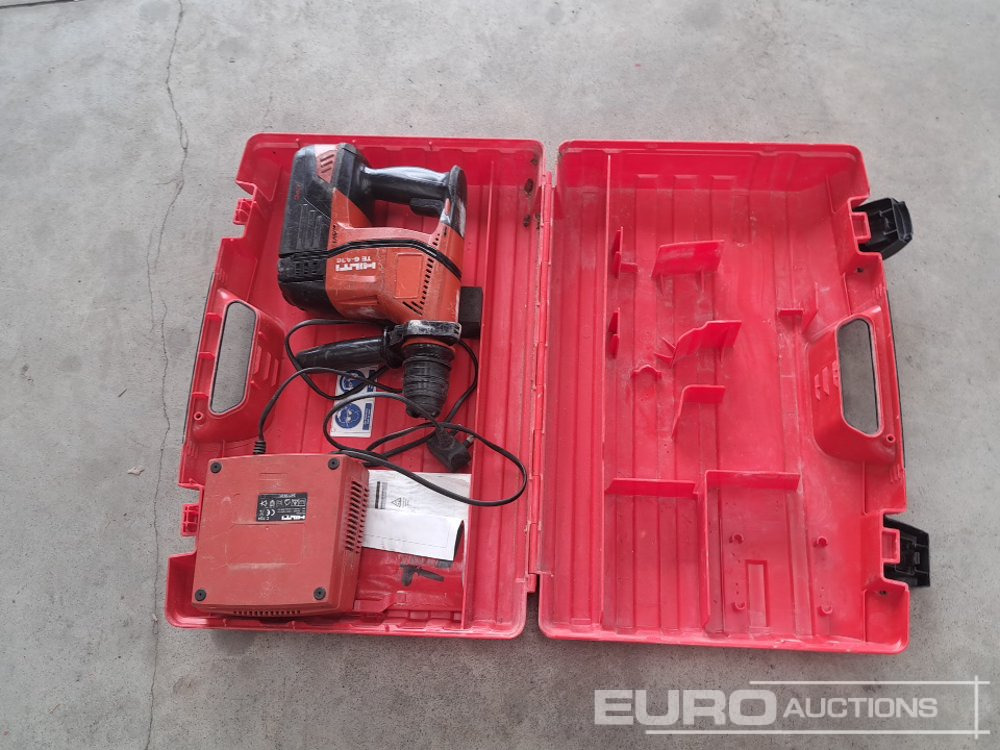 Hilti TE6-A36 Cordless Hammer Drill/Breaker, Charger, Battery - ציוד בנייה: תמונה 2 Hilti TE6-A36 Cordless Hammer Drill/Breaker, Charger, Battery - ציוד בנייה: תמונה 2