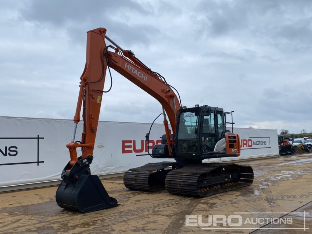 Hitachi ZX140H - מחפר סורק: תמונה 1 Hitachi ZX140H - מחפר סורק: תמונה 1