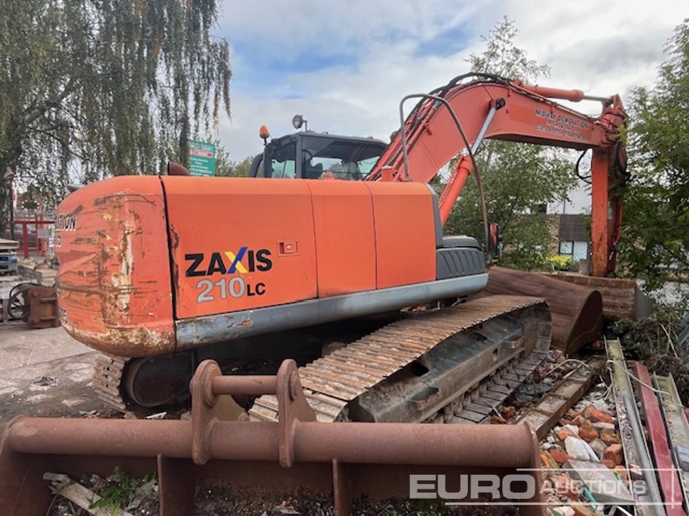 Hitachi ZX210LC-3 - מחפר סורק: תמונה 4 Hitachi ZX210LC-3 - מחפר סורק: תמונה 4