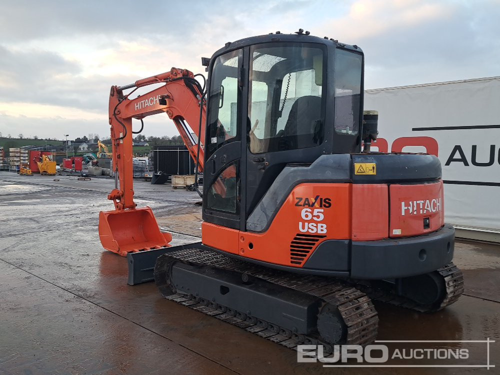Hitachi ZX65USB-3F - מיני מחפר: תמונה 3 Hitachi ZX65USB-3F - מיני מחפר: תמונה 3