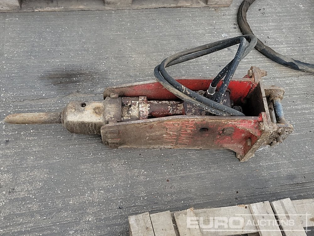 פטיש הידרולי Hydraulic Breaker 30mm Pin to suit Mini Excavator: תמונה 15