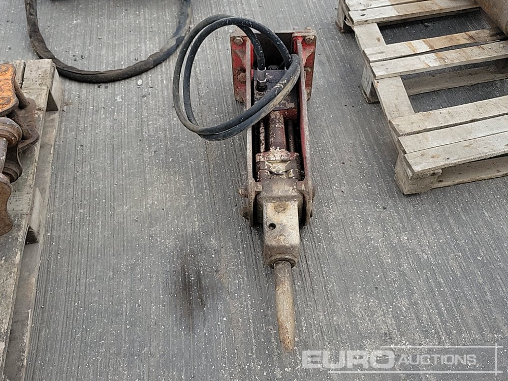 פטיש הידרולי Hydraulic Breaker 30mm Pin to suit Mini Excavator: תמונה 21