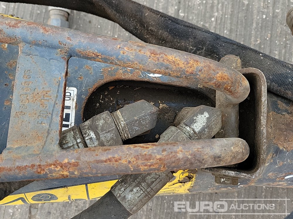 פטיש הידרולי Hydraulic Breaker 30mm Pin to suit Mini Excavator: תמונה 10