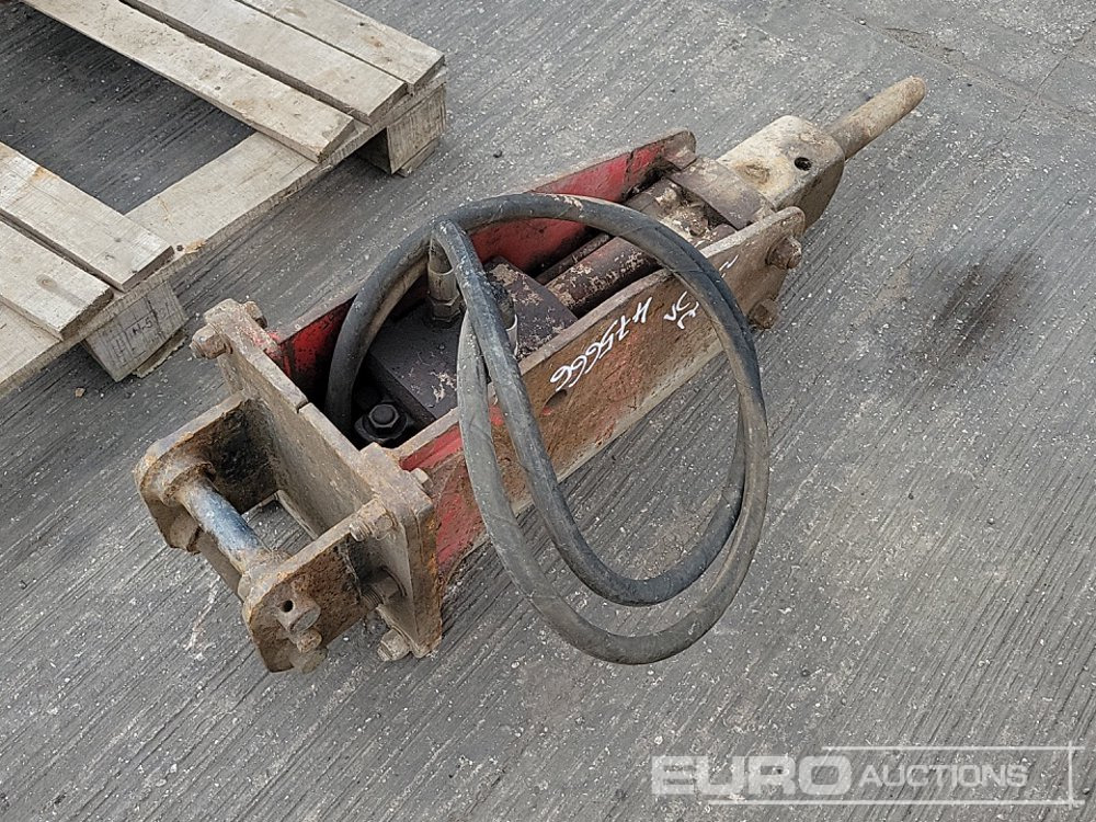 פטיש הידרולי Hydraulic Breaker 30mm Pin to suit Mini Excavator: תמונה 18