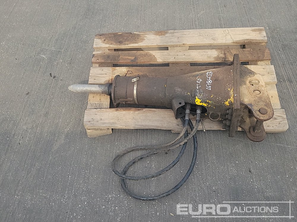 פטיש הידרולי Hydraulic Breaker 35mm Pin to suit Mini Excavator: תמונה 6