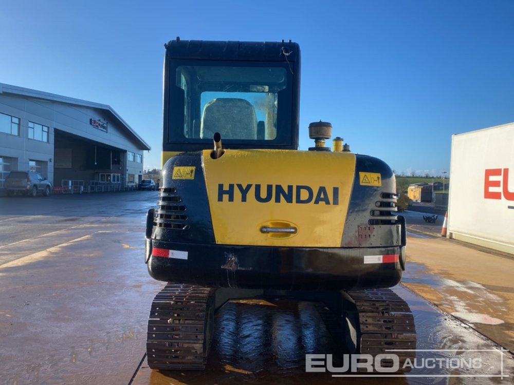 Hyundai R60-7 - מיני מחפר: תמונה 4 Hyundai R60-7 - מיני מחפר: תמונה 4