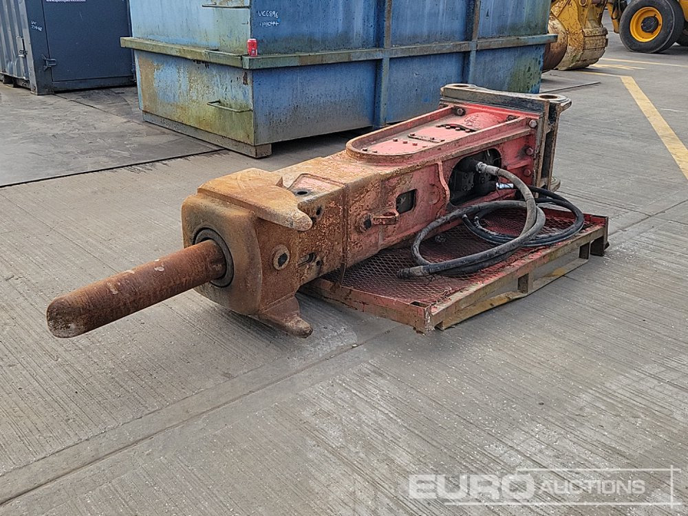 Indeco Hydraulic Breaker 100mm Pin to suit 40 Ton Excavator - פטיש הידרולי: תמונה 1 Indeco Hydraulic Breaker 100mm Pin to suit 40 Ton Excavator - פטיש הידרולי: תמונה 1