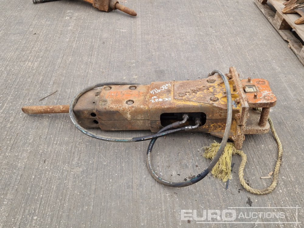Indeco Hydraulic Breaker 35mm Pin to suit Mini Excavator - פטיש הידרולי: תמונה 2 Indeco Hydraulic Breaker 35mm Pin to suit Mini Excavator - פטיש הידרולי: תמונה 2