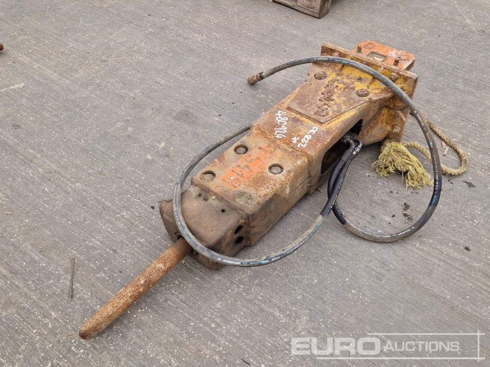 Indeco Hydraulic Breaker 35mm Pin to suit Mini Excavator - פטיש הידרולי: תמונה 1 Indeco Hydraulic Breaker 35mm Pin to suit Mini Excavator - פטיש הידרולי: תמונה 1
