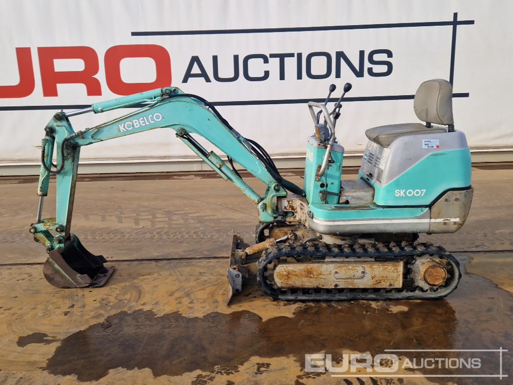 Kobelco SK007-2 - מיני מחפר: תמונה 2 Kobelco SK007-2 - מיני מחפר: תמונה 2