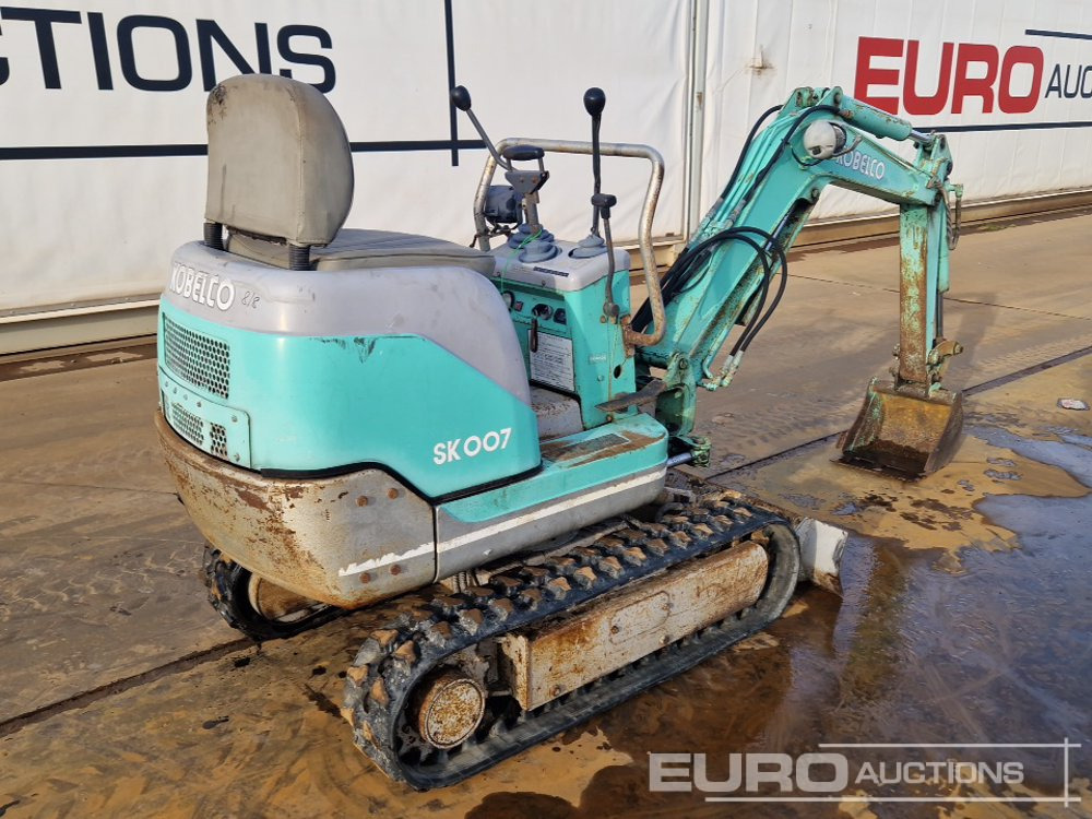 Kobelco SK007-2 - מיני מחפר: תמונה 5 Kobelco SK007-2 - מיני מחפר: תמונה 5