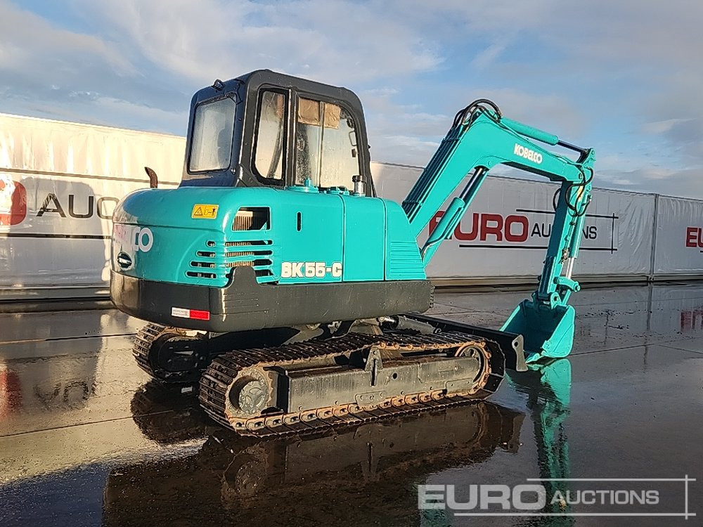Kobelco SK55-C - מיני מחפר: תמונה 5 Kobelco SK55-C - מיני מחפר: תמונה 5