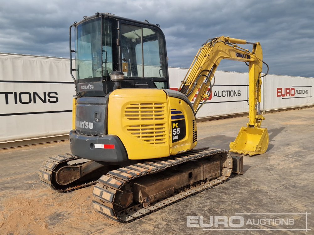 Komatsu PC55MR-2 - מיני מחפר: תמונה 5 Komatsu PC55MR-2 - מיני מחפר: תמונה 5