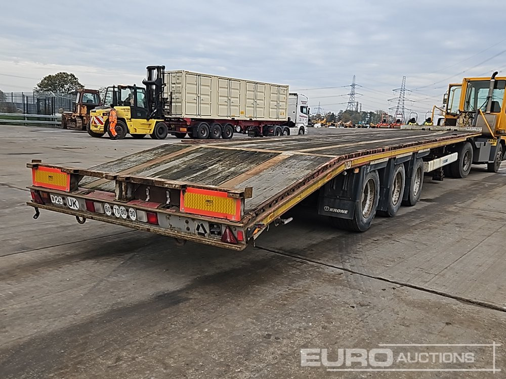 Krone SD - סמיטריילר עם מטען נמוך: תמונה 5 Krone SD - סמיטריילר עם מטען נמוך: תמונה 5