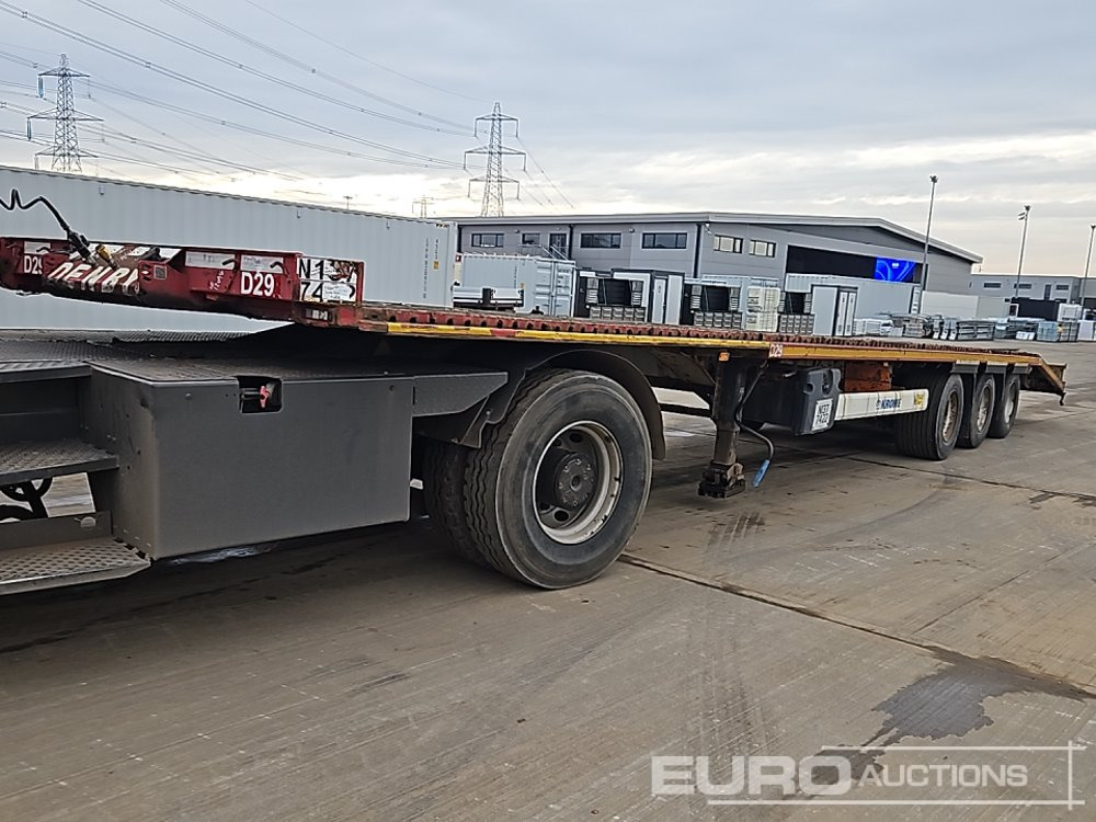 Krone SD - סמיטריילר עם מטען נמוך: תמונה 1 Krone SD - סמיטריילר עם מטען נמוך: תמונה 1