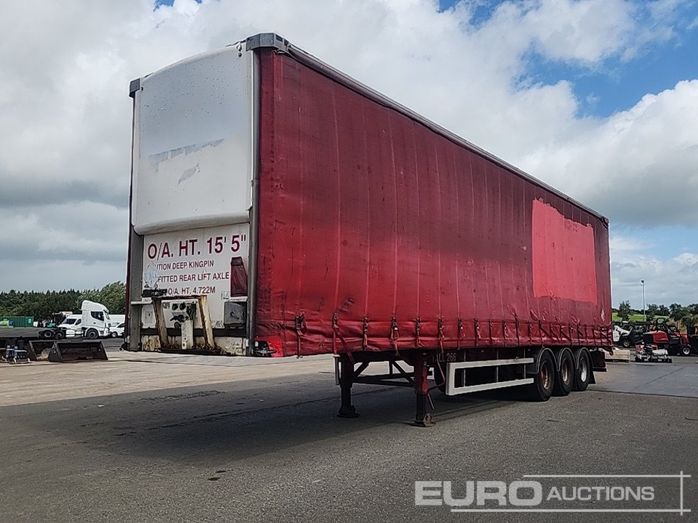 Lawrence David SDC 45' Tri Axle Curtainsider Trailer - סמיטריילר עם וילונות צד: תמונה 1 Lawrence David SDC 45' Tri Axle Curtainsider Trailer - סמיטריילר עם וילונות צד: תמונה 1