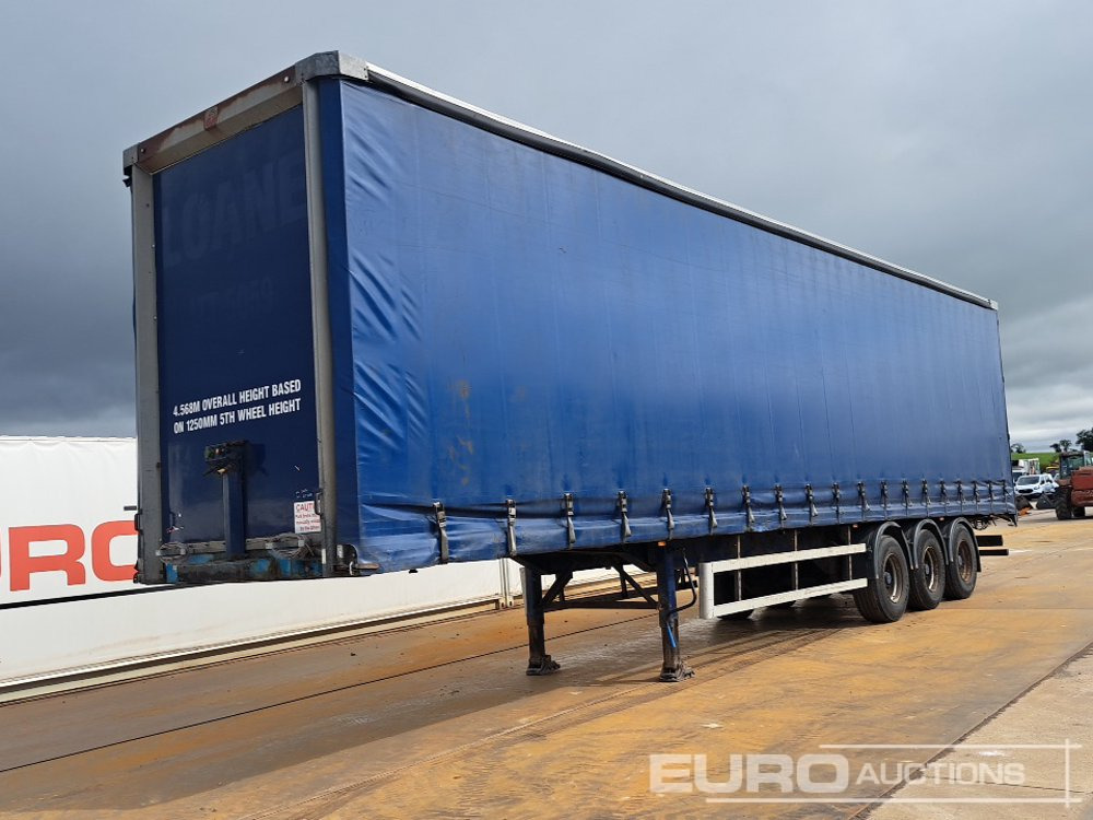 Lawrence David SDC 45' Tri Axle Curtainsider Trailer - סמיטריילר עם וילונות צד: תמונה 1 Lawrence David SDC 45' Tri Axle Curtainsider Trailer - סמיטריילר עם וילונות צד: תמונה 1