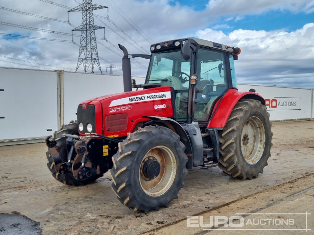 Massey Ferguson 6480 - טרקטור חקלאי: תמונה 1 Massey Ferguson 6480 - טרקטור חקלאי: תמונה 1