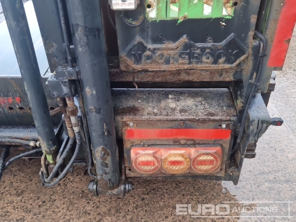 סמיטריילר עם מטען נמוך Nooteboom Tri Axle Extendable Stepframe Low Loader Trailer, Hydraulic Fliptoe Ramps: תמונה 7