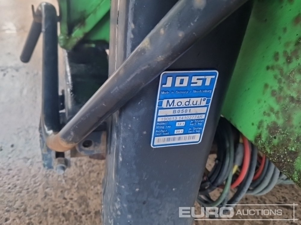 סמיטריילר עם מטען נמוך Nooteboom Tri Axle Extendable Stepframe Low Loader Trailer, Hydraulic Fliptoe Ramps: תמונה 15