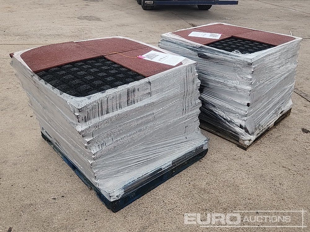 Pallet of Acoustic Underlay Flooring Rubber Tiles, 500mm x 500mm x 45mm (2 of) - ציוד בנייה: תמונה 1 Pallet of Acoustic Underlay Flooring Rubber Tiles, 500mm x 500mm x 45mm (2 of) - ציוד בנייה: תמונה 1